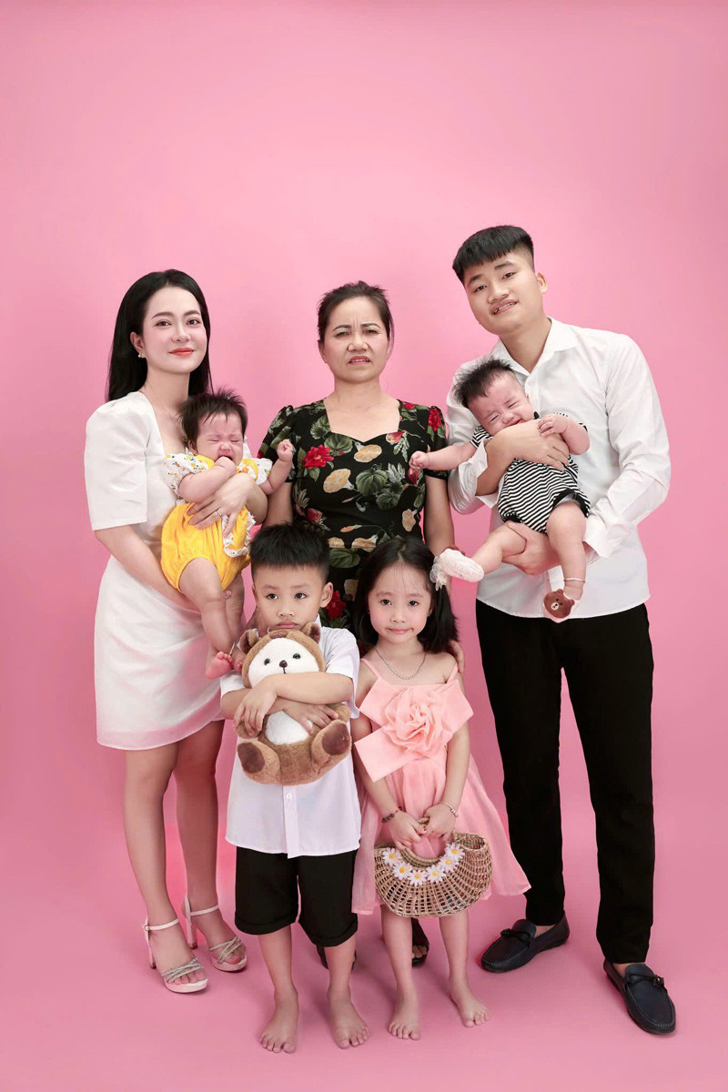 9X Hải Phòng sinh đôi 2 lần đều đủ trai đủ gái, được mẹ chồng cưng chiều hết mực - Ảnh 3. 9X Hải Phòng sinh đôi 2 lần đều đủ trai đủ gái, được mẹ chồng cưng chiều hết mực - Ảnh 3.