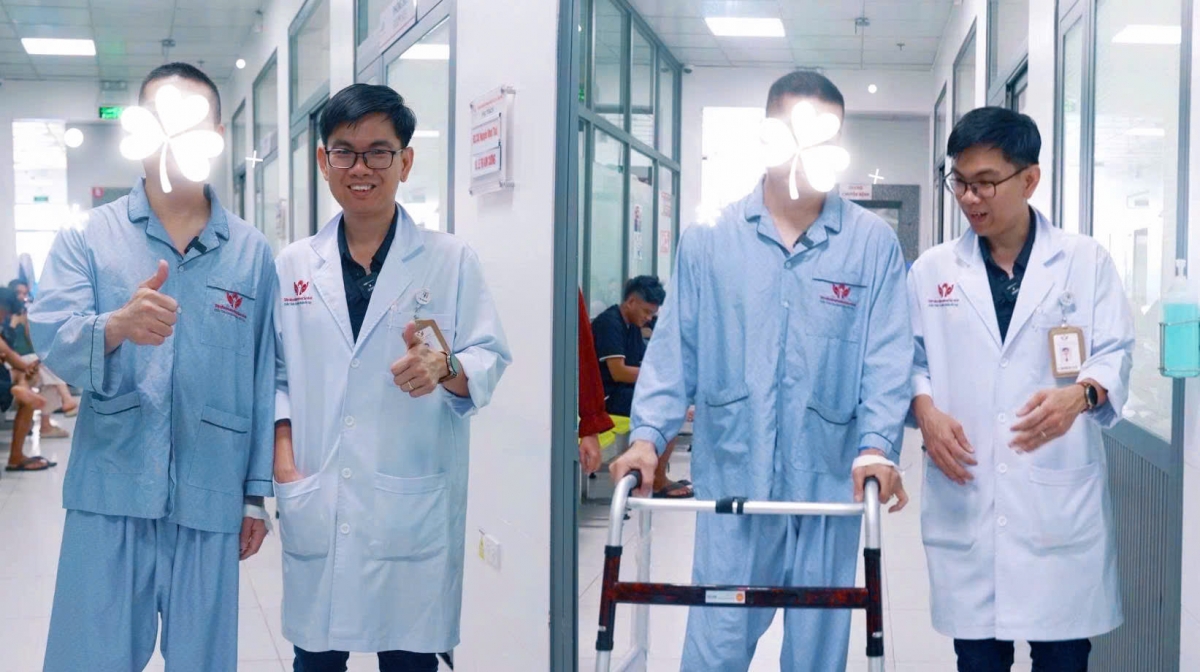Cứu nam bệnh nhân suýt tàn phế vì bị chẩn đoán sai bệnh 2 lần - Ảnh 2. Cứu nam bệnh nhân suýt tàn phế vì bị chẩn đoán sai bệnh 2 lần - Ảnh 2.
