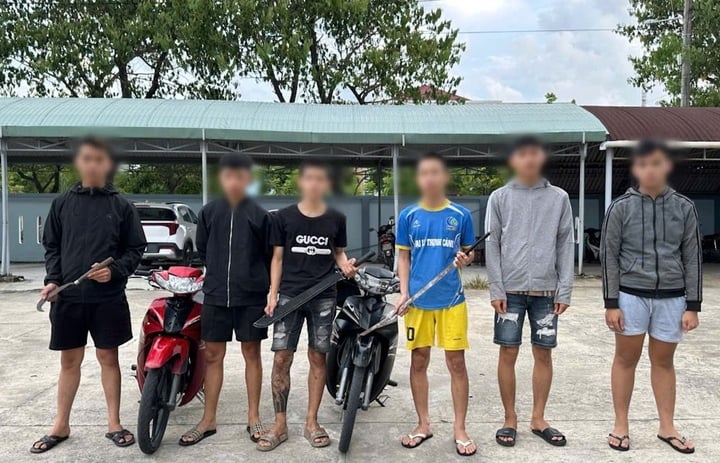 Bắt nhóm côn đồ dùng hung khí đánh trọng thương nam thiếu niên ở Đà Nẵng - Ảnh 1.
