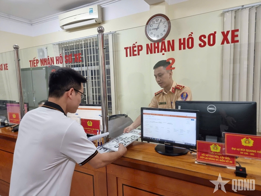 Đăng ký xe, cấp biển số xe được thực hiện như thế nào sau ngày 1/7/2025?- Ảnh 2.