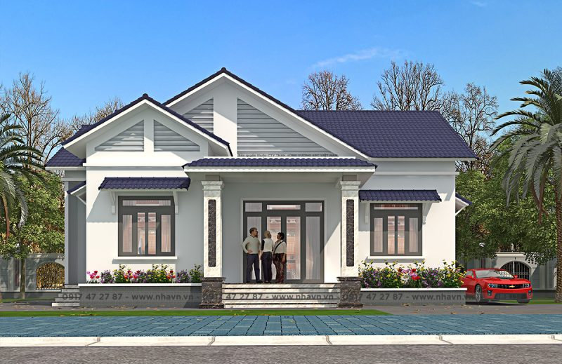 Mẫu nhà mái Thái cấp 4 đẹp phù hợp khí hậu Việt Nam và chi phí xây dựng - Ảnh 5.