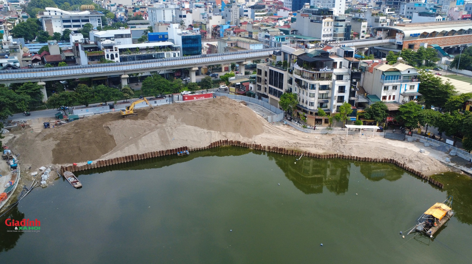 Hiện trạng bán đảo hồ Đống Đa hơn 5.600 m2 chuẩn bị được thu hồi để cải tạo cảnh quan- Ảnh 10. Hiện trạng bán đảo hồ Đống Đa hơn 5.600 m2 chuẩn bị được thu hồi để cải tạo cảnh quan- Ảnh 10.