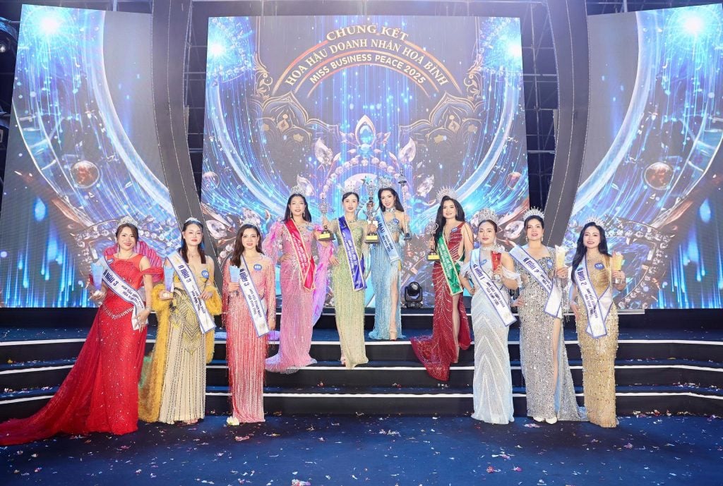 Người đẹp Hải Phòng giành danh hiệu Hoa hậu Nhân ái Hoa hậu Doanh nhân Hòa bình 2025 - Ảnh 1.