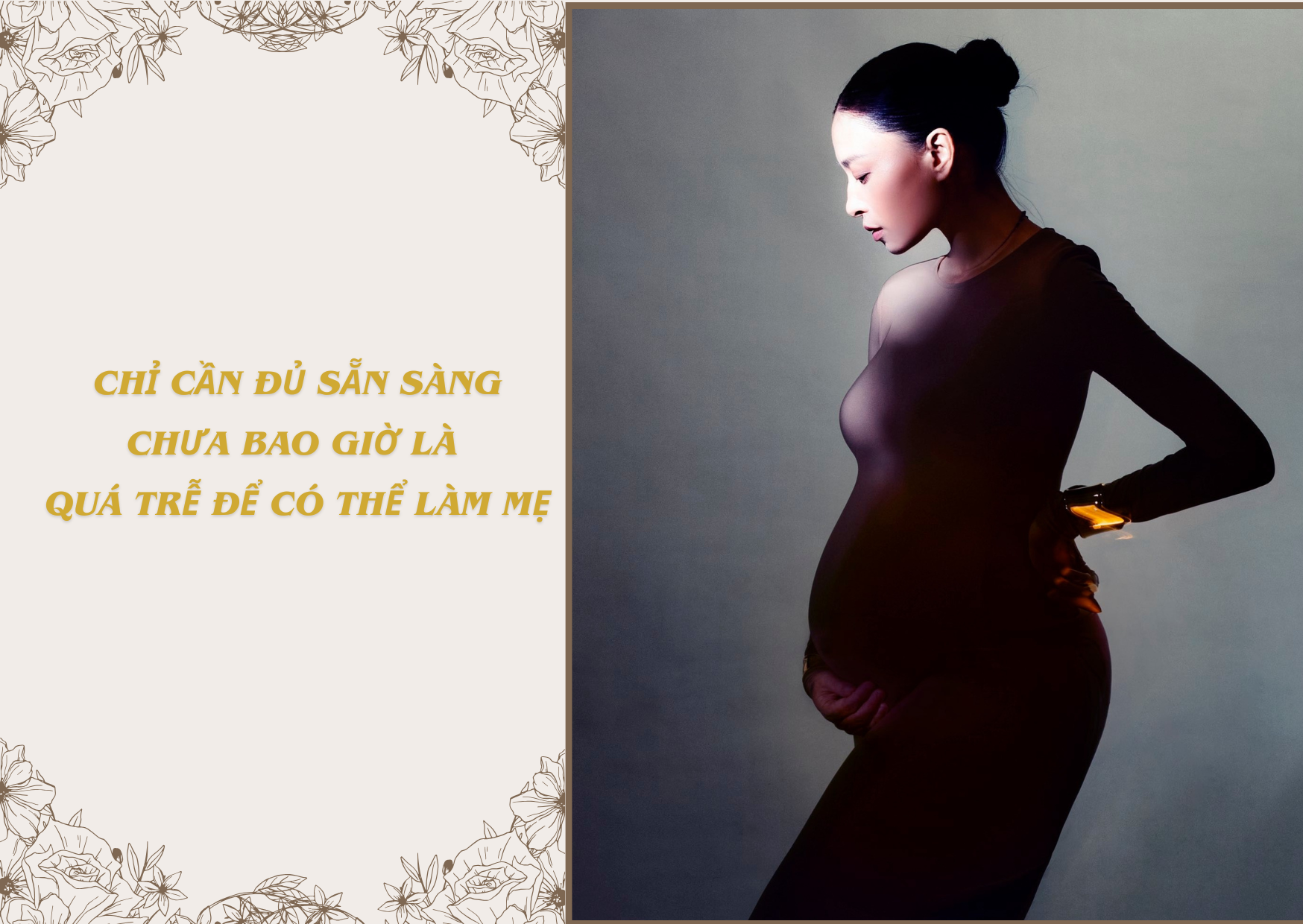 &quot;Người mẹ nghị lực Ngô Thanh Vân”: Mang thai ở tuổi 46 và tuyên ngôn “chưa bao giờ là trễ để được làm mẹ” - Ảnh 2.
