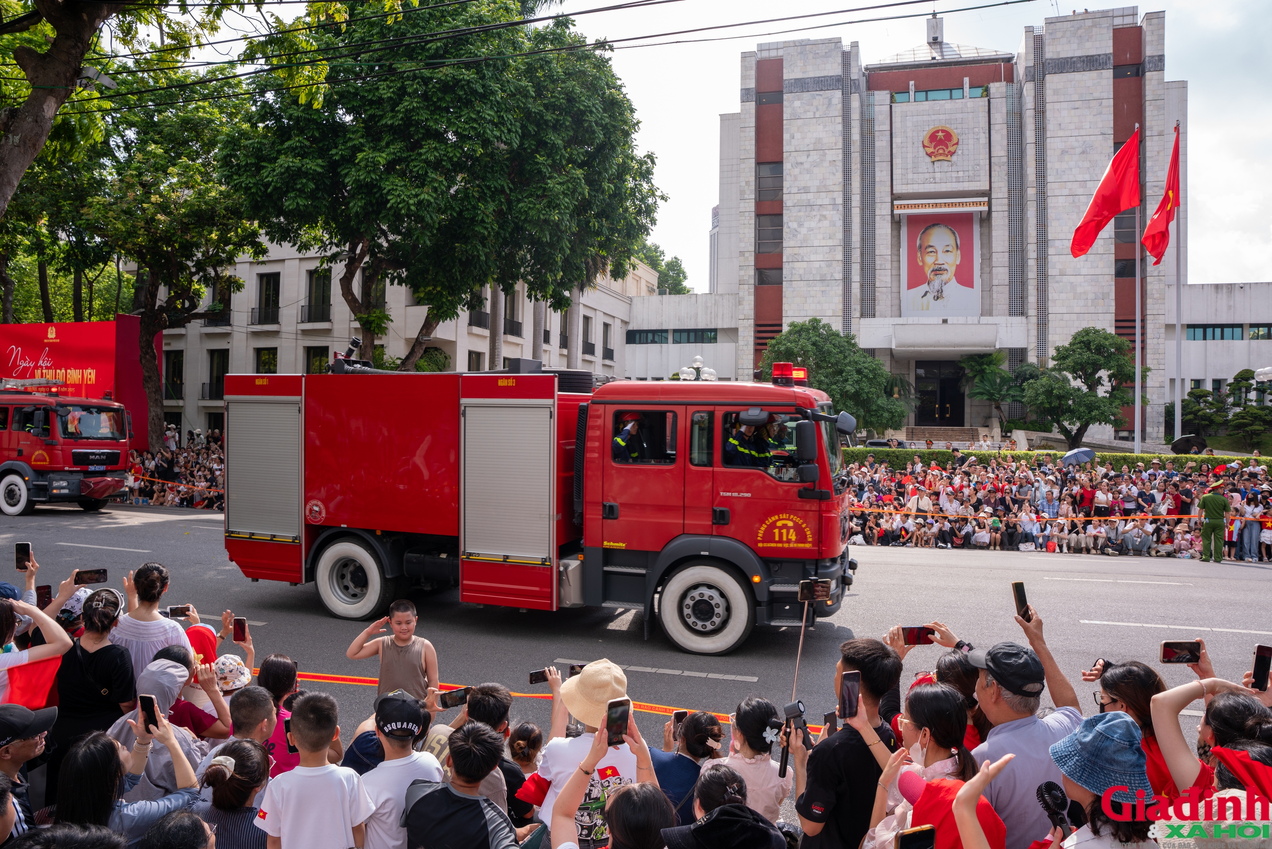 Điểm mặt những phương tiện trong ngày lễ vì Thủ đô bình yên 2025- Ảnh 16.