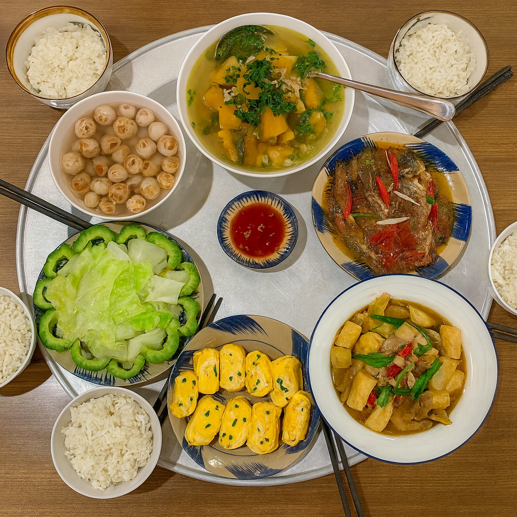 អាហាររដូវស្លឹកឈើជ្រុះ 110+ ជាមួយនឹងមុខម្ហូបដ៏ឈ្ងុយឆ្ងាញ់ជាច្រើនមុខ ដែលឆ្ងាញ់ខ្លាំង អ្នកនឹងជាប់ចិត្ត! - រូបថត 50 ។ 110+ mâm cơm mùa thu với nhiều món ăn ngon 'đỉnh nóc kịch trần', ăn là nghiền luôn!- Ảnh 50.