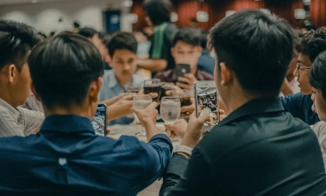 Tưởng bạn nghèo xin đồ ăn thừa ở buổi họp lớp, khi thấy chiếc xe đến đón anh ấy cả nhóm mới sững sờ- Ảnh 1.
