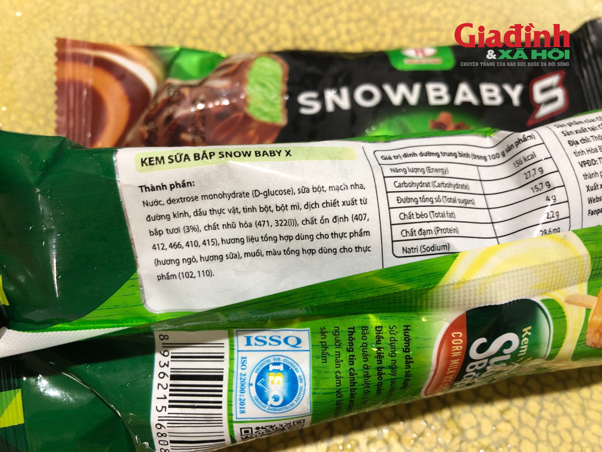 Hàng loạt kem gắn nhãn ‘Snow Baby’ bao bì đẹp mắt, hình ảnh nguyên liệu tươi ngon nhưng bên trong chỉ là hương liệu- Ảnh 3.