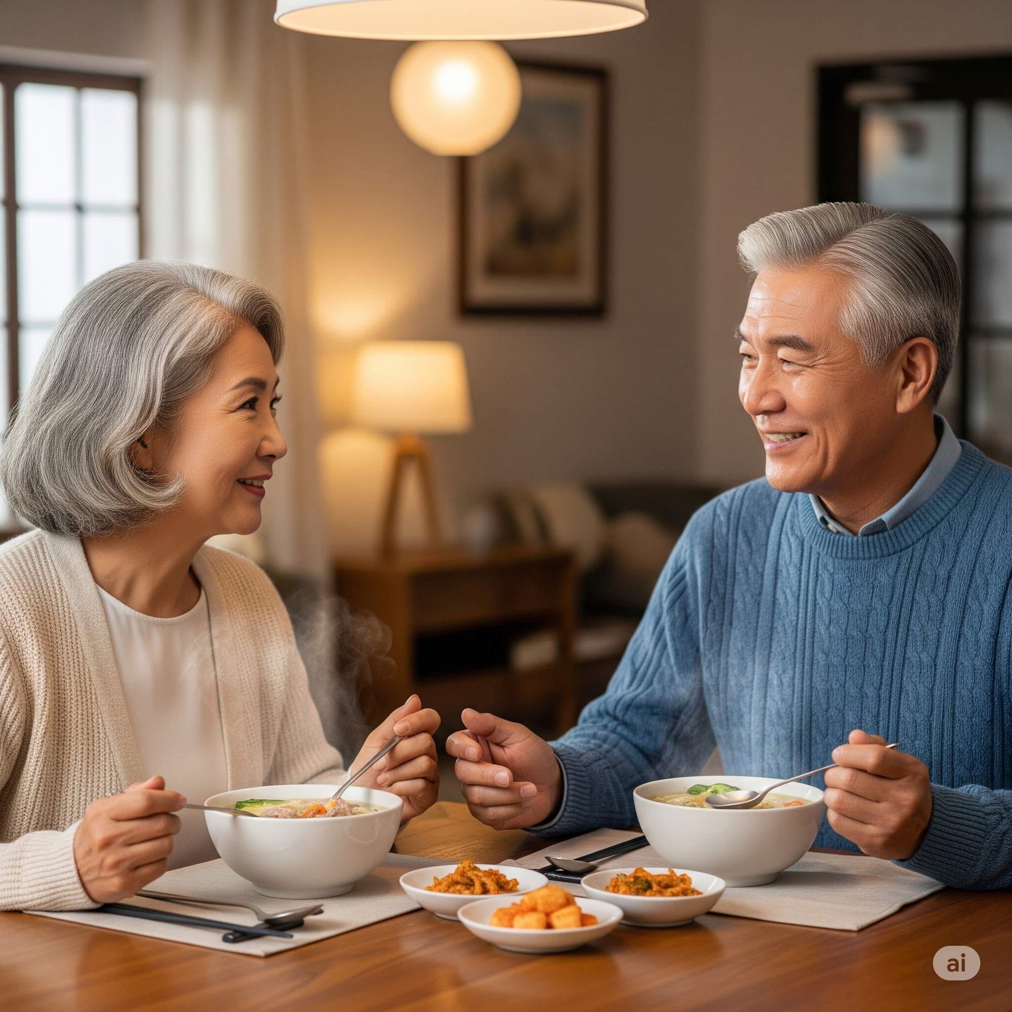Gợi ý một số món ăn mềm dễ nấu cho người cao tuổi- Ảnh 1.