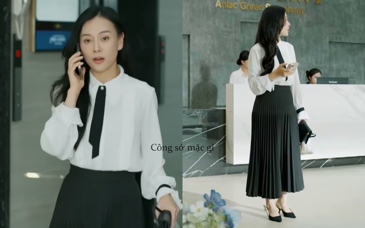 Phương Oanh thăng hạng phong cách, có cả loạt set đồ công sở đẹp mê trong phim mới- Ảnh 3. Phương Oanh thăng hạng phong cách, có cả loạt set đồ công sở đẹp mê trong phim mới- Ảnh 3.