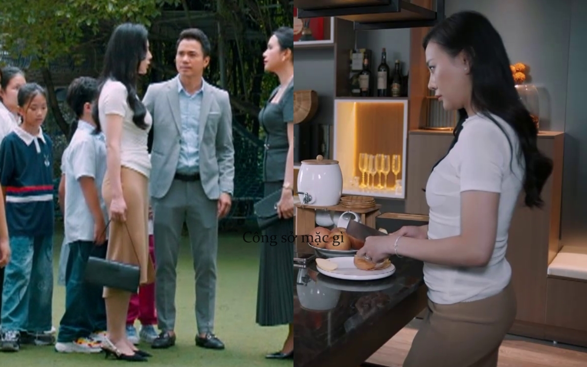 Phương Oanh thăng hạng phong cách, có cả loạt set đồ công sở đẹp mê trong phim mới- Ảnh 4. Phương Oanh thăng hạng phong cách, có cả loạt set đồ công sở đẹp mê trong phim mới- Ảnh 4.