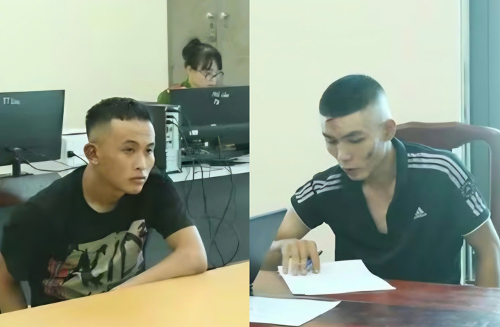 Khởi tố 2 kẻ trộm cắp xe máy, ném ‘bom’ xăng vào công an - Ảnh 1.