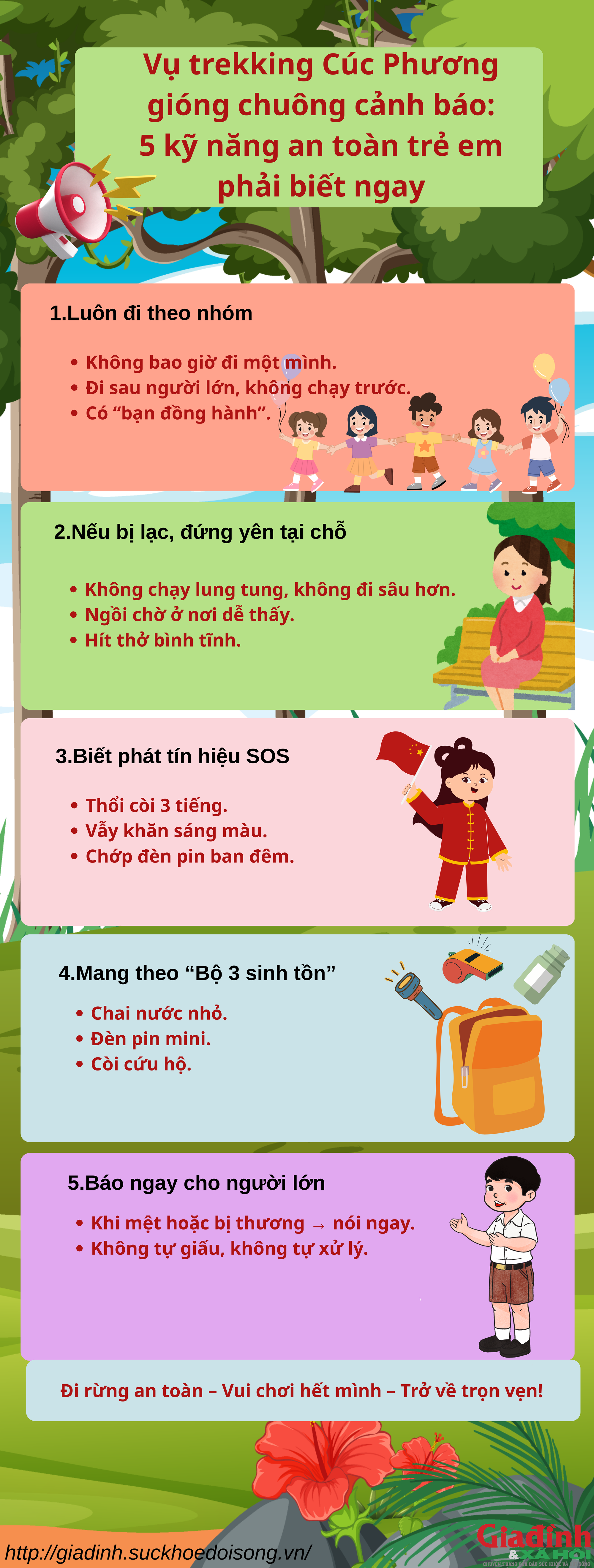 Sau vụ trekking ở Cúc Phương bị mất tích và lời nhắc: 5 mẹo sinh tồn cha mẹ phải dạy con ngay- Ảnh 1. Sau vụ trekking ở Cúc Phương bị mất tích và lời nhắc: 5 mẹo sinh tồn cha mẹ phải dạy con ngay- Ảnh 1.