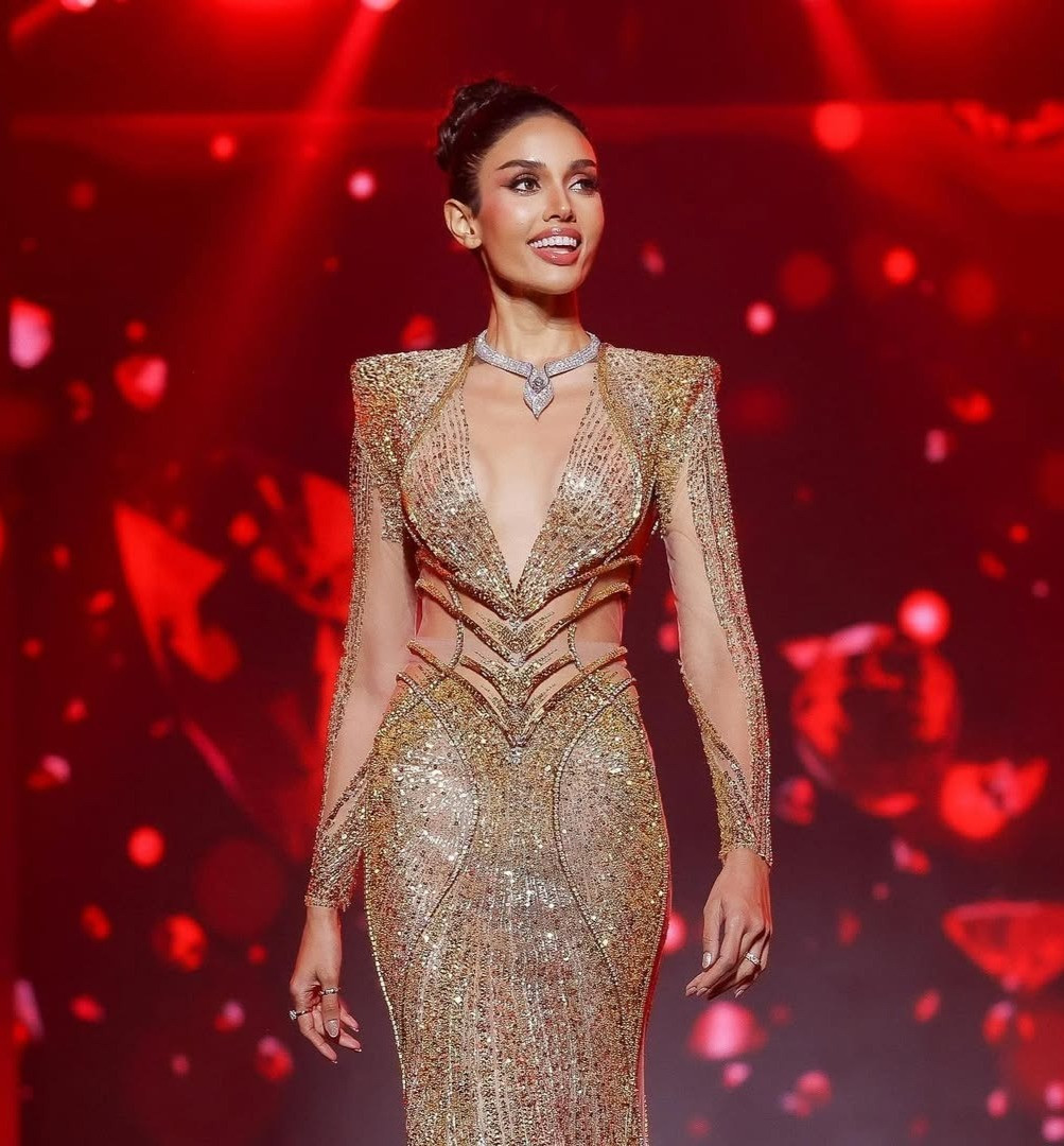 Mỹ nhân mặc đẹp nhất Cannes, giỏi 3 thứ tiếng thắng Miss Universe Thailand 2025 - Ảnh 5. Mỹ nhân mặc đẹp nhất Cannes, giỏi 3 thứ tiếng thắng Miss Universe Thailand 2025 - Ảnh 5.