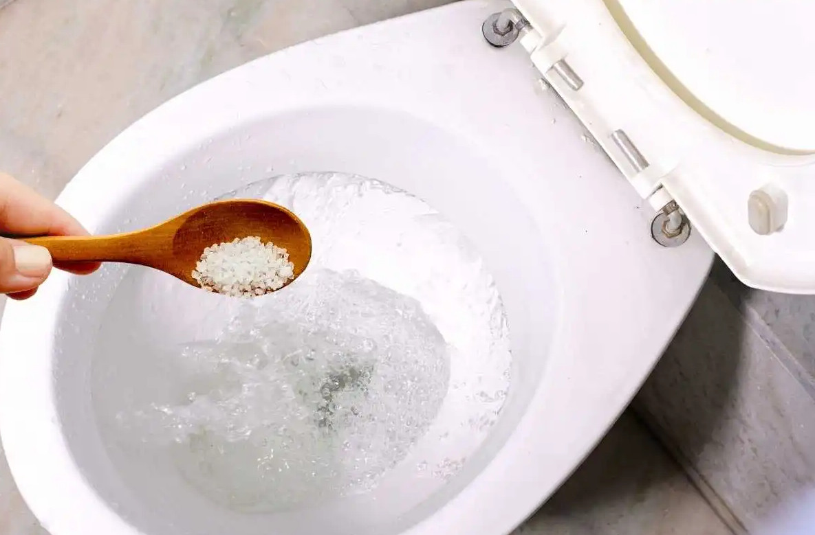 Lý do nhiều người đổ muối vào bồn cầu bị tắc nghẽn - Ảnh 1.