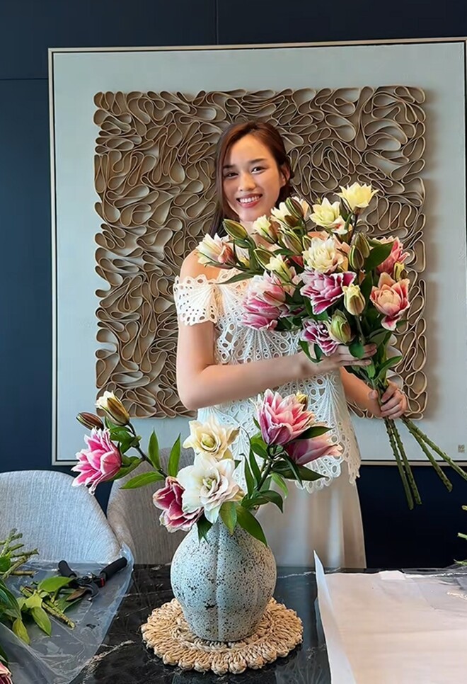 Hoa hậu Đỗ Thị Hà gây tranh cãi khi khoe sở thích 'chữa lành' trong căn nhà bạc tỷ- Ảnh 5.