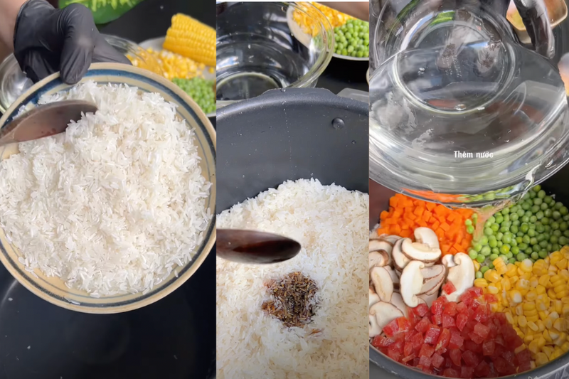 Cách làm 2 món cơm lười vừa dễ nấu, ăn ngon lại đủ chất - Ảnh 3. Cách làm 2 món cơm lười vừa dễ nấu, ăn ngon lại đủ chất - Ảnh 3.
