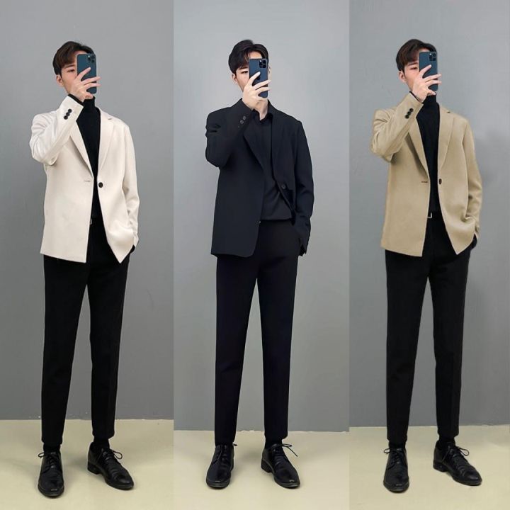 남성을 위한 아름답고 스타일리시한 가을과 겨울 패션을 코디하는 방법 - 사진 5. Cách phối đồ thời trang thu đông nam đẹp, phong cách - Ảnh 5.