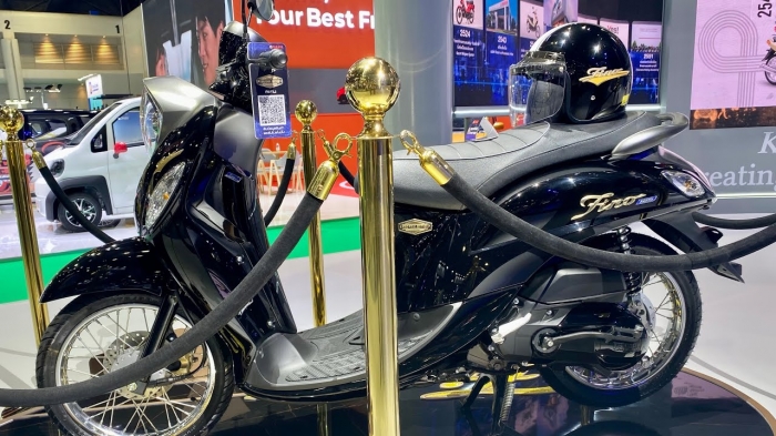 Xe ga 125cc giá 36 triệu đồng của Yamaha đẹp cổ điển lấn át SH Mode, rẻ ngang Vision sắp về đại lý Việt - Ảnh 3. Xe ga 125cc giá 36 triệu đồng của Yamaha đẹp cổ điển lấn át SH Mode, rẻ ngang Vision sắp về đại lý Việt - Ảnh 3.