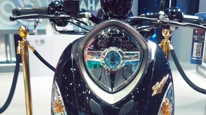 Xe ga 125cc giá 36 triệu đồng của Yamaha đẹp cổ điển lấn át SH Mode, rẻ ngang Vision sắp về đại lý Việt - Ảnh 5. Xe ga 125cc giá 36 triệu đồng của Yamaha đẹp cổ điển lấn át SH Mode, rẻ ngang Vision sắp về đại lý Việt - Ảnh 5.