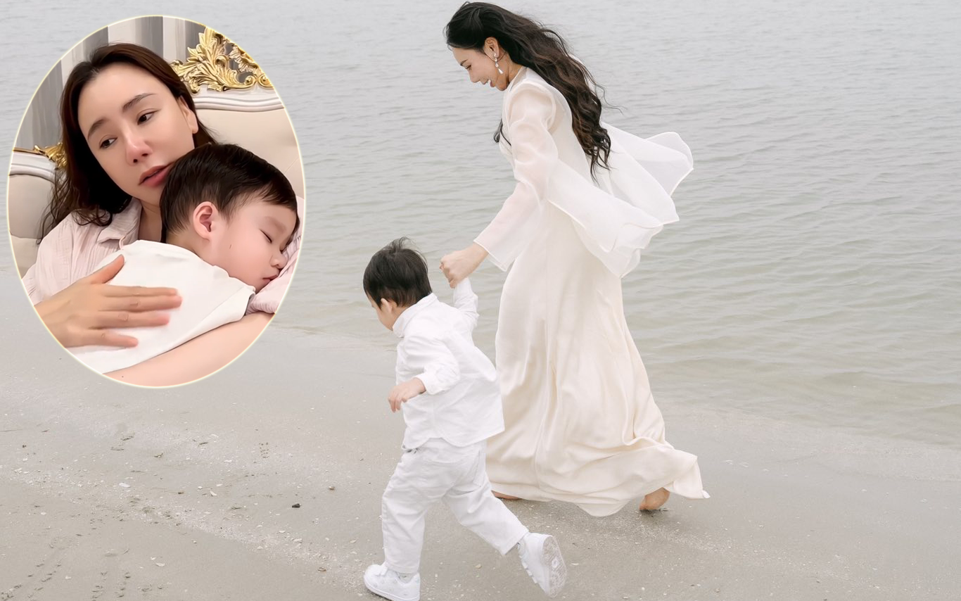 Video: Hồ Quỳnh Hương hát ru con gây sốt mạng xã hội vì giọng hát êm ái, truyền cảm