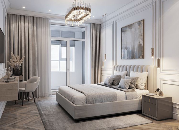 Đây là lý do giường không nên đặt đối diện cửa ra vào - Ảnh 1. Đây là lý do giường không nên đặt đối diện cửa ra vào - Ảnh 1.
