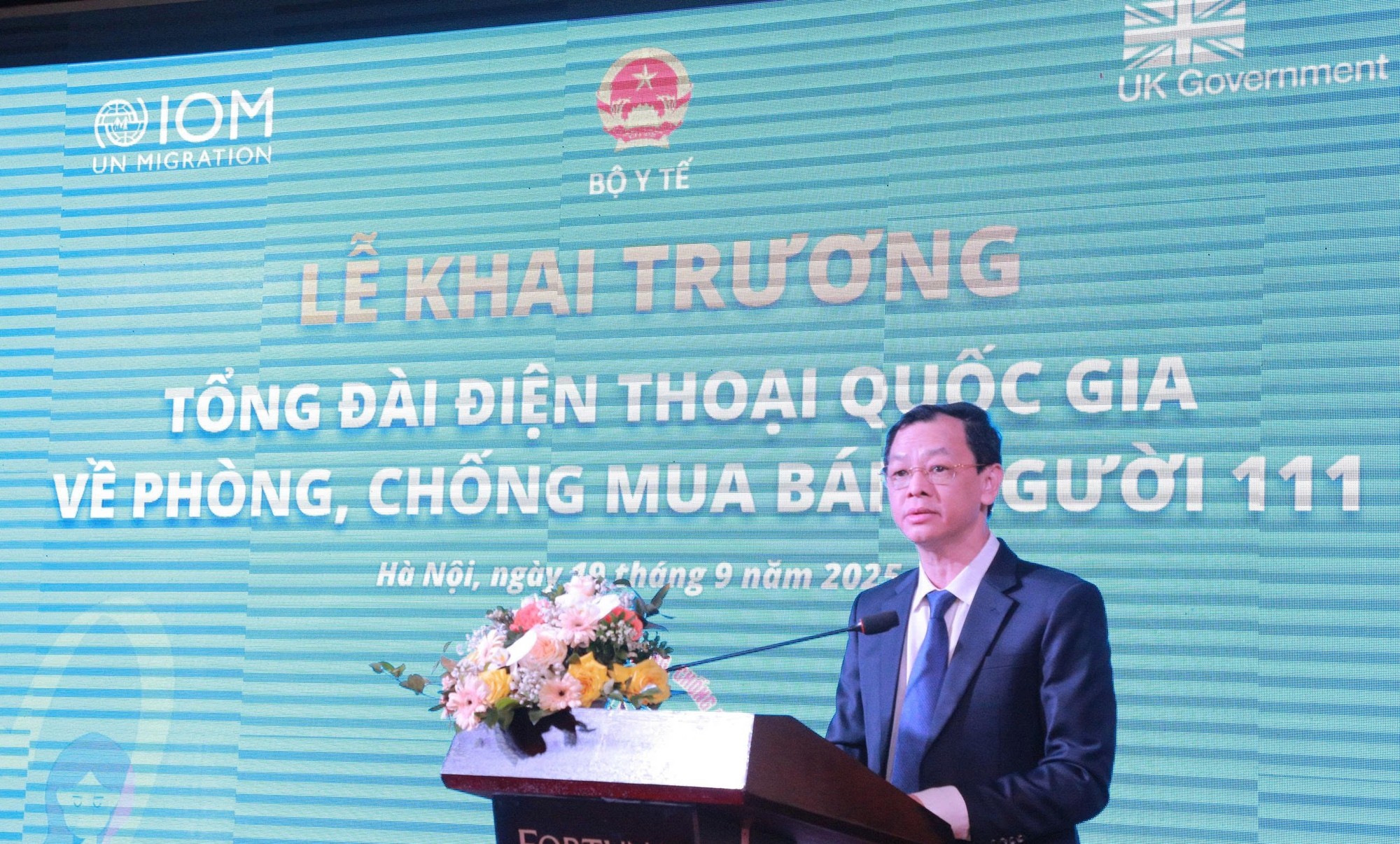 Khai trương Tổng đài điện thoại quốc gia về phòng, chống mua bán người 111 - Ảnh 2.