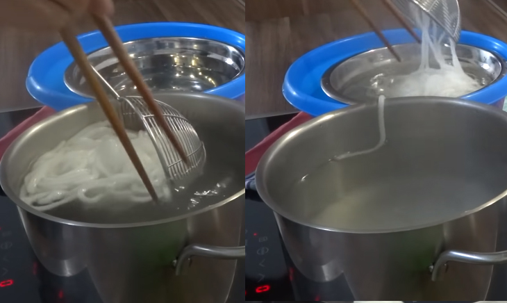 Tăng Thanh Hà học làm bánh canh bột gạo ngon tại nhà cùng mẹ - Ảnh 29.