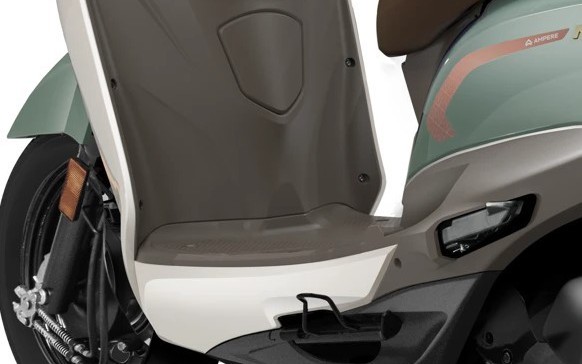 Xe máy điện giá 18 triệu đồng ở Việt Nam đẹp cổ điển tựa Vespa, pin siêu bền, rẻ chỉ ngang xe số Wave Alpha - Ảnh 1.