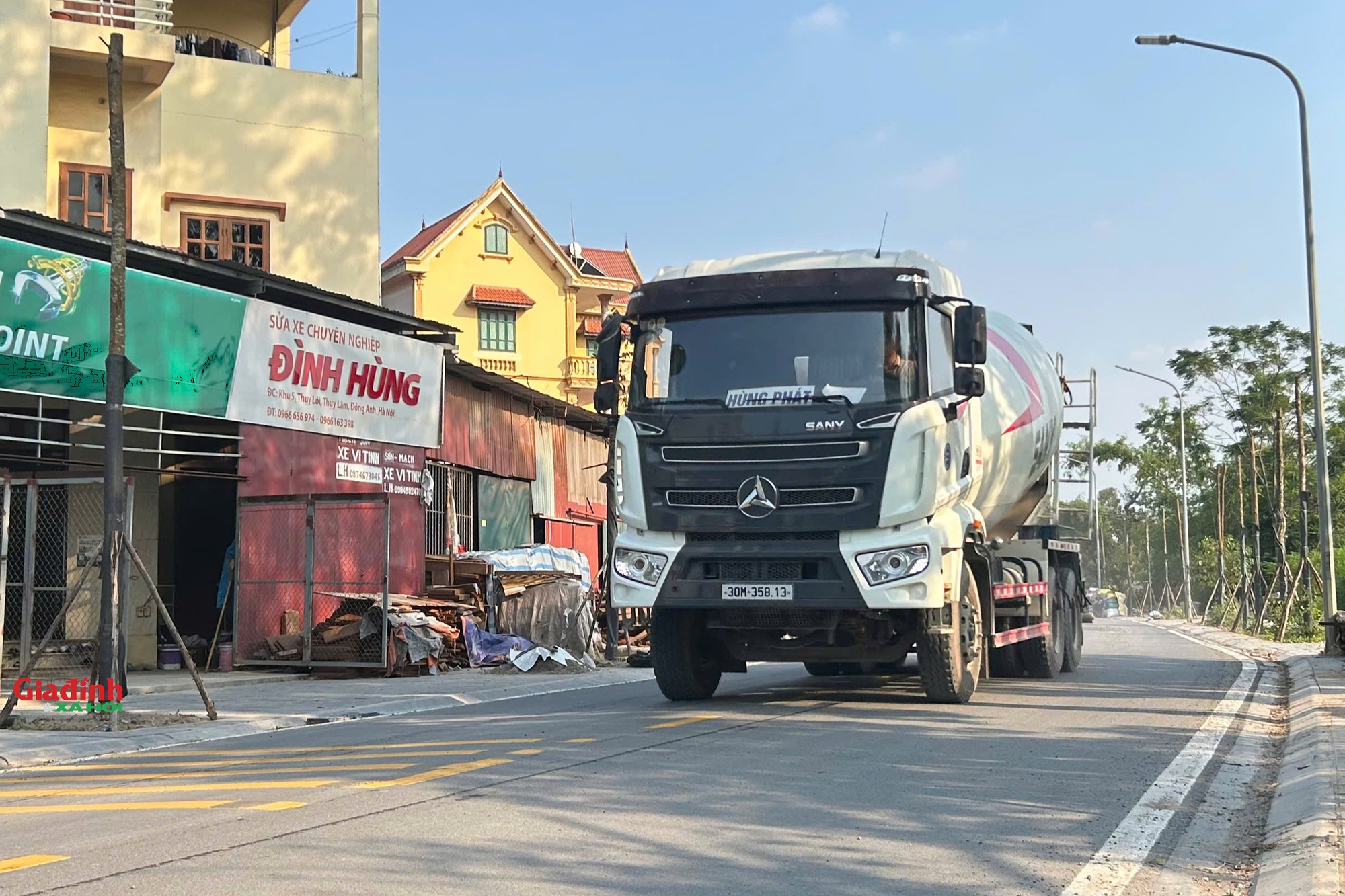Hà Nội: Người dân bức xúc khi trạm trộn bê tông khủng 'mọc' trên đất dự án Cụm công nghiệp 'sạch' Thụy Lâm - Ảnh 7.