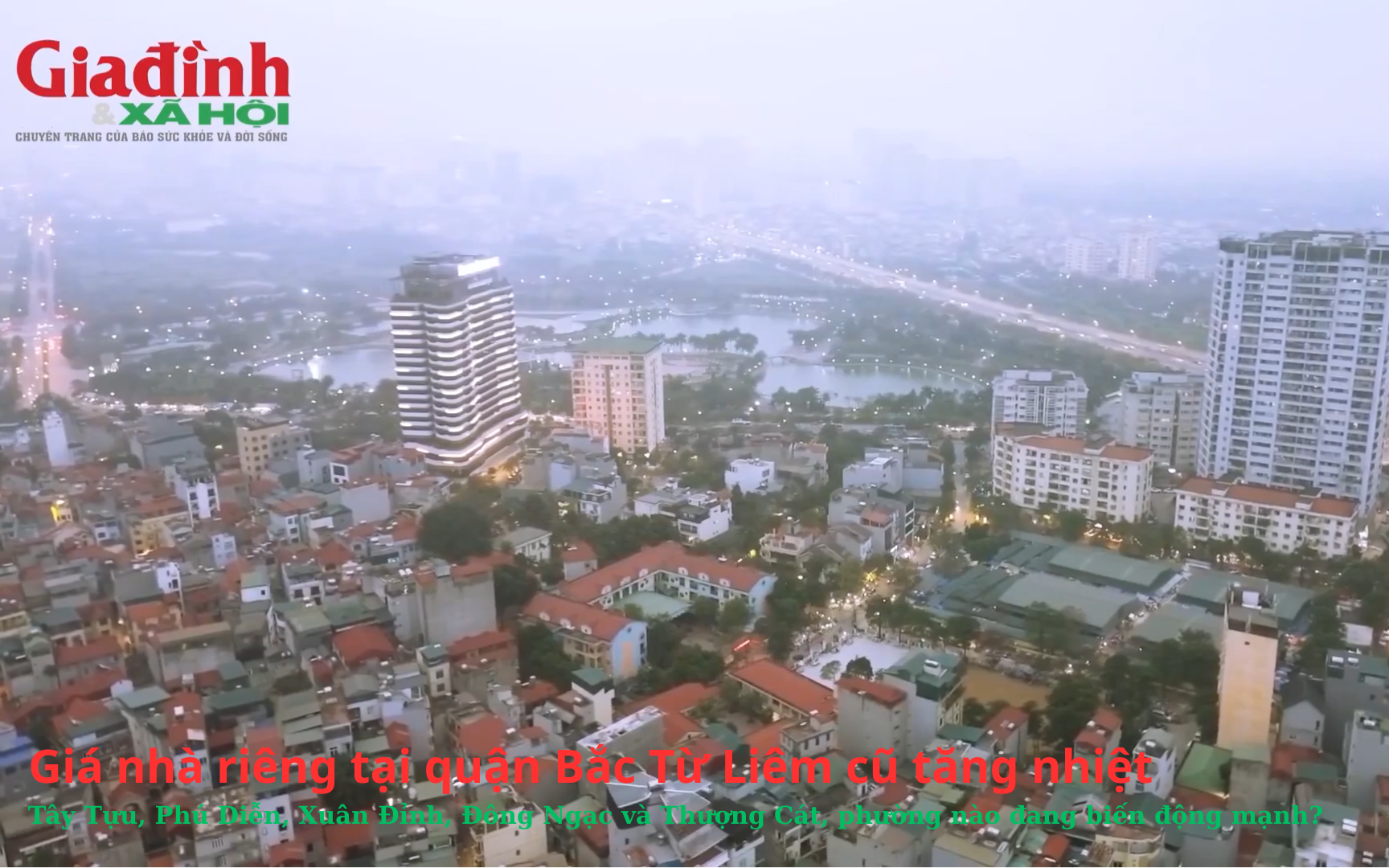 Giá nhà riêng tại quận Bắc Từ Liêm cũ tăng nhiệt: Tây Tựu, Phú Diễn, Xuân Đỉnh, Đông Ngạc và Thượng Cát, phường nào đang "nóng"?