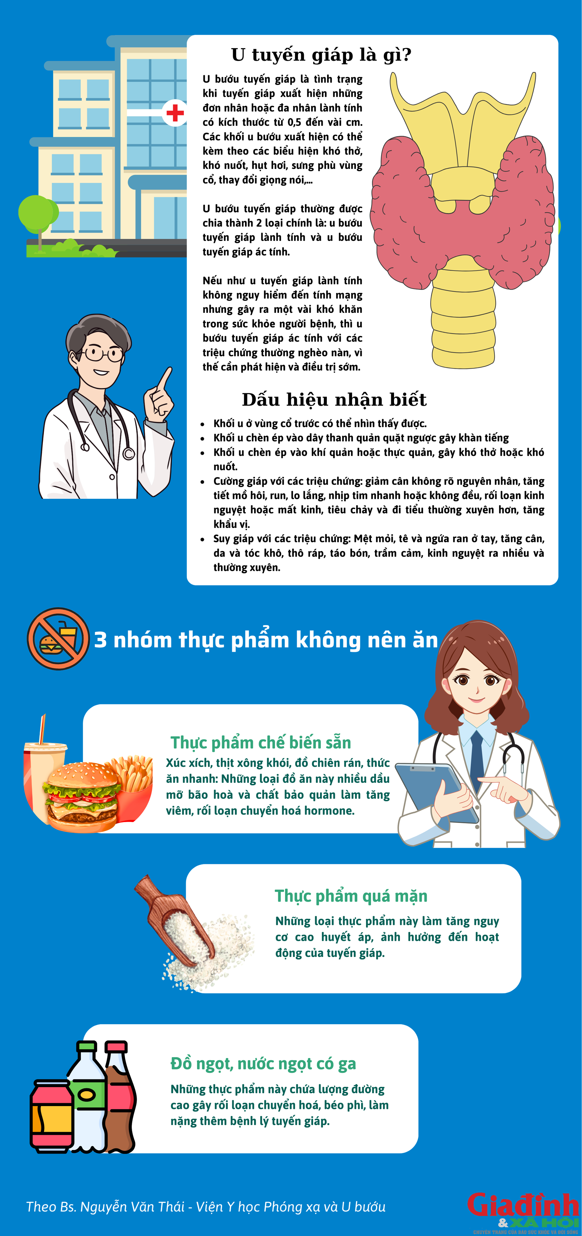 Người bị u tuyến giáp nên dừng ngay những nhóm thực phẩm này trước khi quá muộn - Ảnh 1. Người bị u tuyến giáp nên dừng ngay những nhóm thực phẩm này trước khi quá muộn - Ảnh 1.