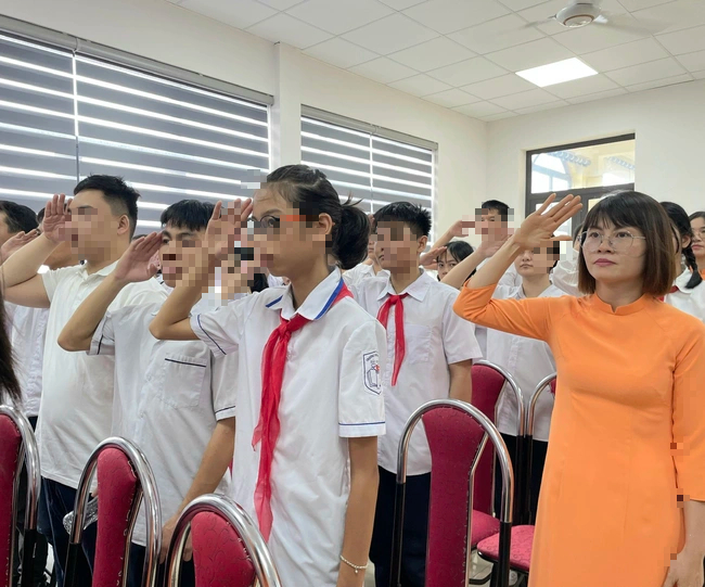Lễ khai giảng đặc biệt tại Trường Giáo dục chuyên biệt Hải Phòng - Ảnh 4. Lễ khai giảng đặc biệt tại Trường Giáo dục chuyên biệt Hải Phòng - Ảnh 4.
