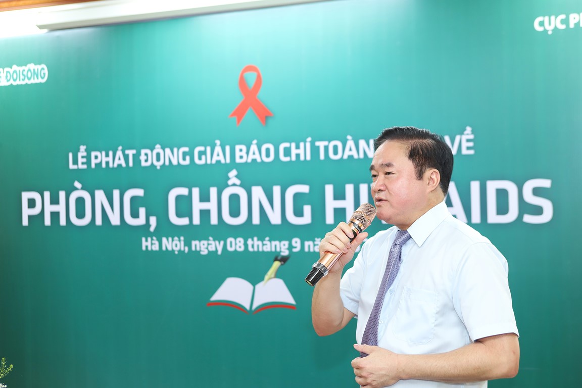 Phát động 'Giải Báo chí toàn quốc về phòng, chống HIV/AIDS năm 2025'- Ảnh 2. Phát động 'Giải Báo chí toàn quốc về phòng, chống HIV/AIDS năm 2025'- Ảnh 2.
