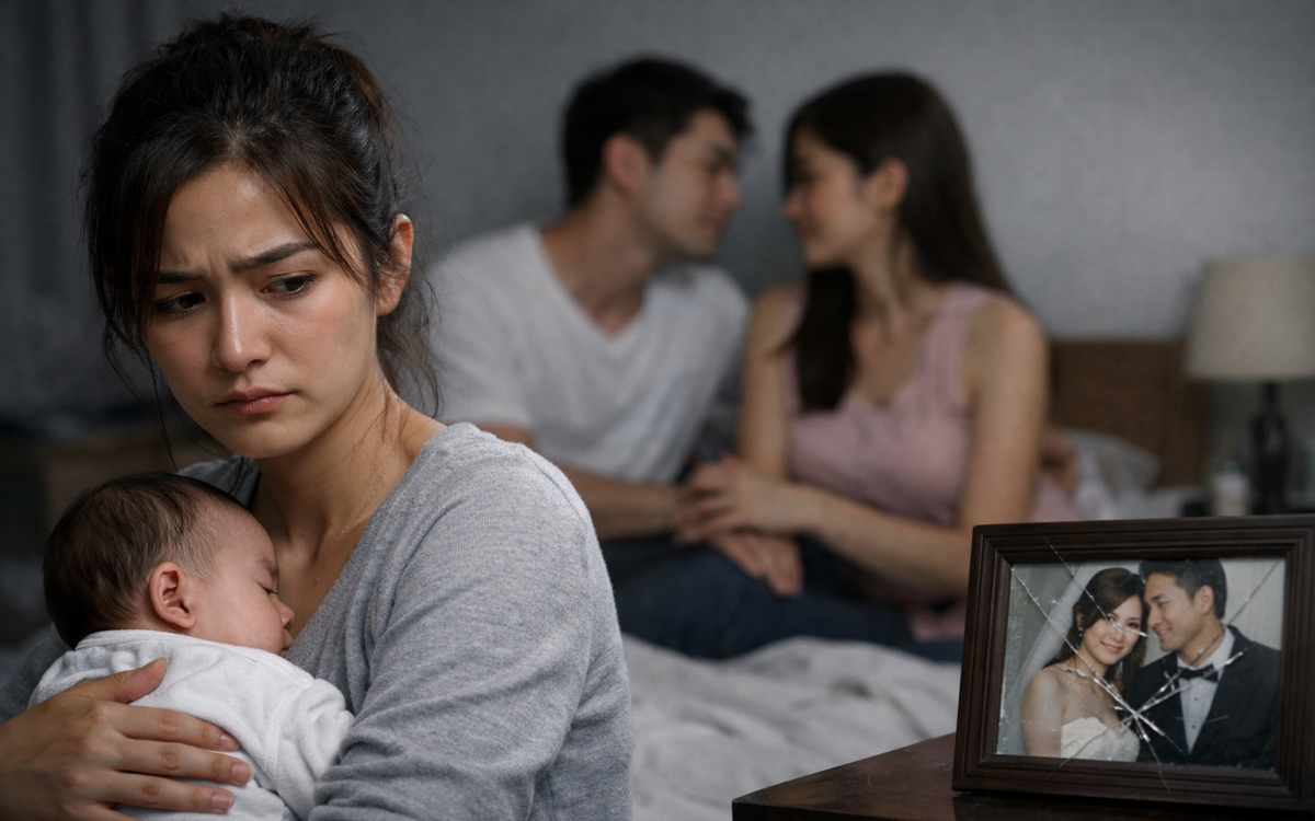 Sinh con, t&ocirc;i bất an khi chồng quan t&acirc;m em g&aacute;i qu&aacute; mức v&agrave; n&eacute; 'chuyện vợ chồng'