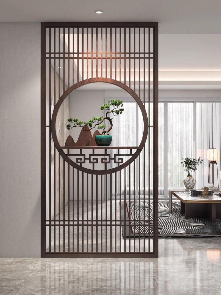 Những mẫu v&aacute;ch ngăn ph&ograve;ng kh&aacute;ch v&agrave; bếp độc đ&aacute;o - Ảnh 4.