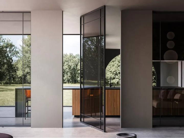 Những mẫu v&aacute;ch ngăn ph&ograve;ng kh&aacute;ch v&agrave; bếp độc đ&aacute;o - Ảnh 6.