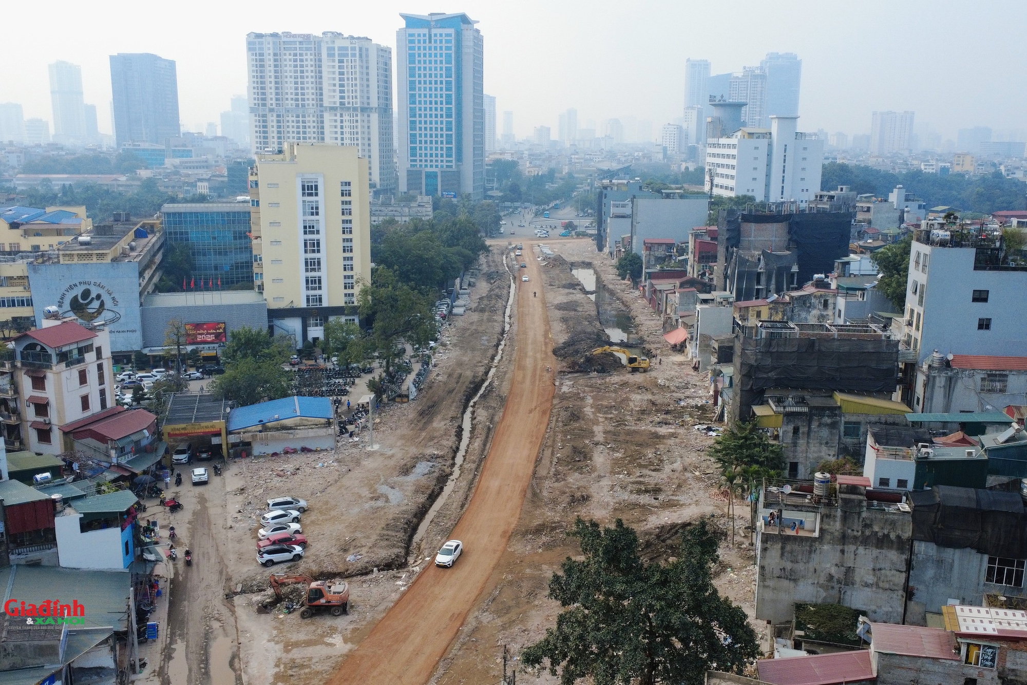 H&agrave; Nội: Hiện trạng dự &aacute;n đường V&agrave;nh đai 1 Ho&agrave;ng Cầu - Voi Phục sau khi di dời gần 2.000 hộ d&acirc;n - Ảnh 7.