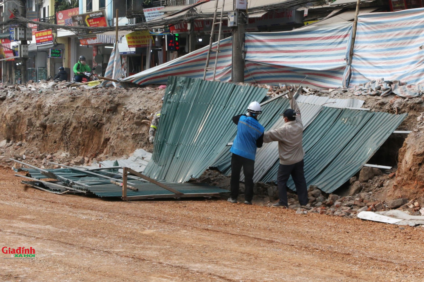 H&agrave; Nội: Hiện trạng dự &aacute;n đường V&agrave;nh đai 1 Ho&agrave;ng Cầu - Voi Phục sau khi di dời gần 2.000 hộ d&acirc;n - Ảnh 8.