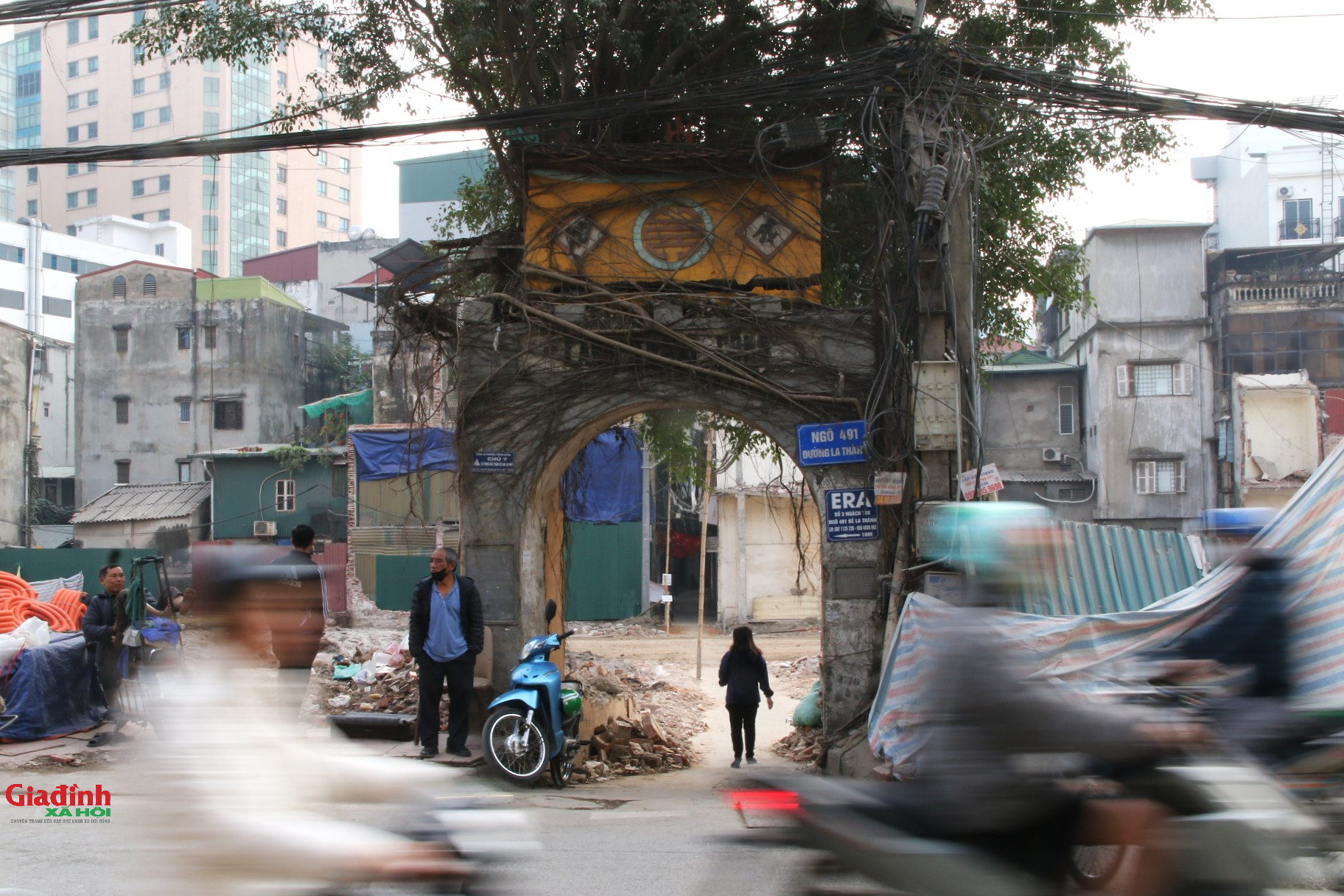 H&agrave; Nội: Hiện trạng dự &aacute;n đường V&agrave;nh đai 1 Ho&agrave;ng Cầu - Voi Phục sau khi di dời gần 2.000 hộ d&acirc;n - Ảnh 13.