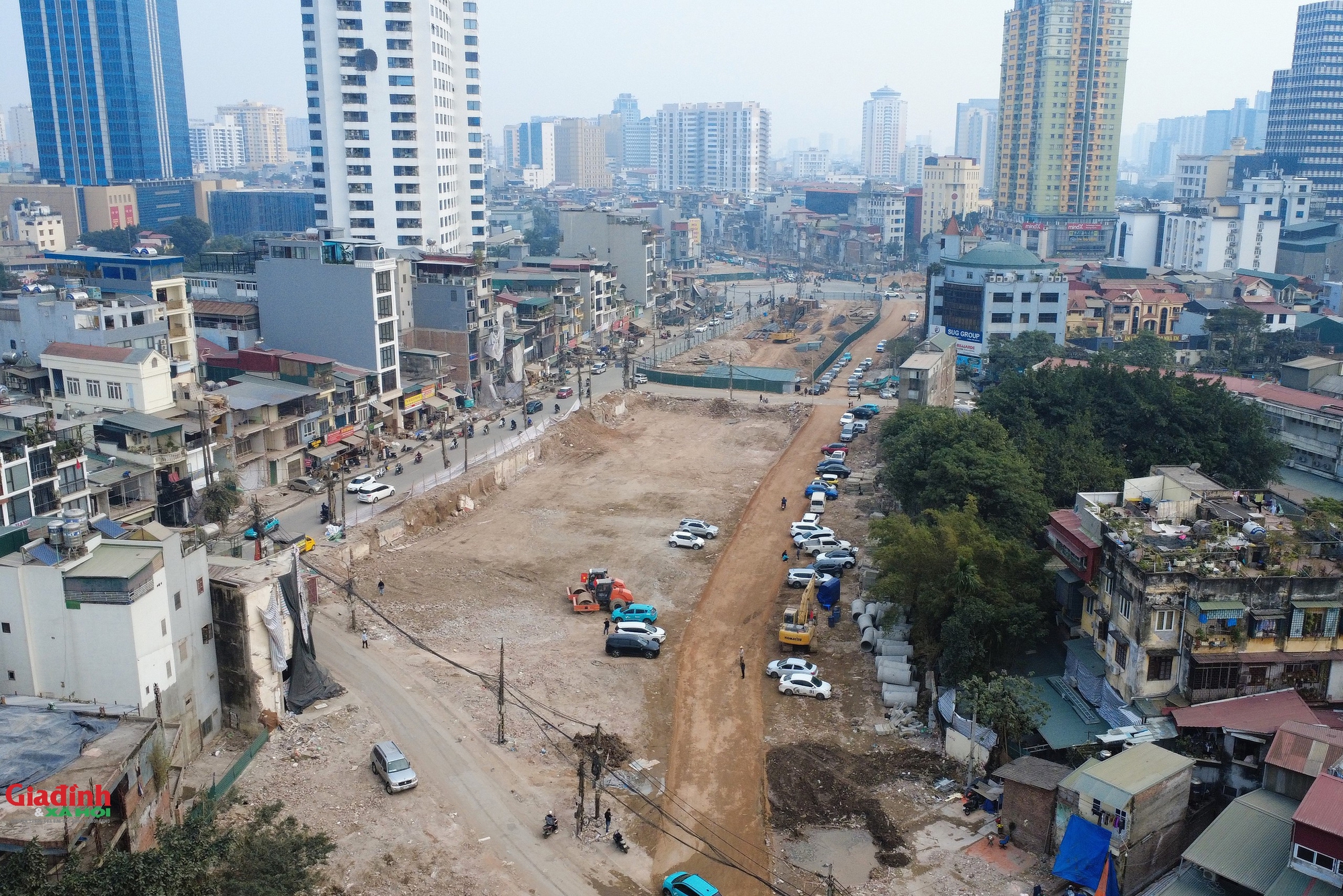 H&agrave; Nội: Hiện trạng dự &aacute;n đường V&agrave;nh đai 1 Ho&agrave;ng Cầu - Voi Phục sau khi di dời gần 2.000 hộ d&acirc;n - Ảnh 16.