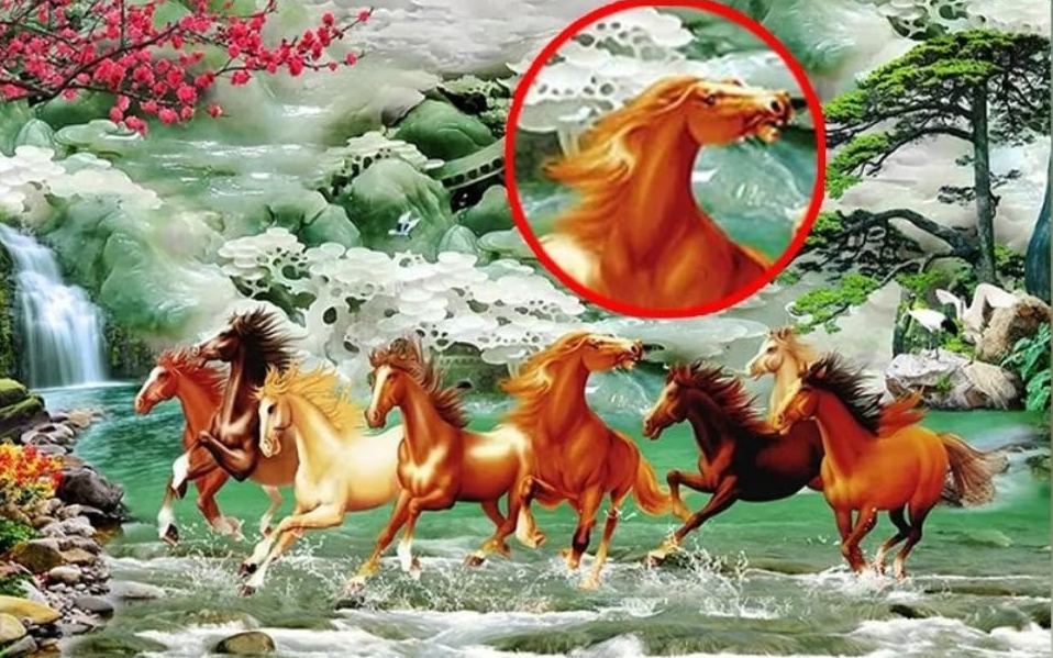 Lý giải ý nghĩa tranh mã đạo thành công: Luôn thấy một con ngựa quay đầu lại