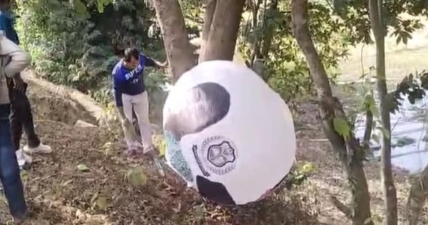 Vật Thể Lạ Rơi Trên Cánh Đồng Gây Hoang Mang Cho Người Dân Địa Phương