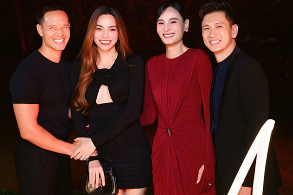 Vợ chồng Hồ Ngọc H&agrave; - Kim L&yacute; ch&uacute;c mừng 11 năm ng&agrave;y cưới của L&ecirc; Th&uacute;y - Ảnh 2.