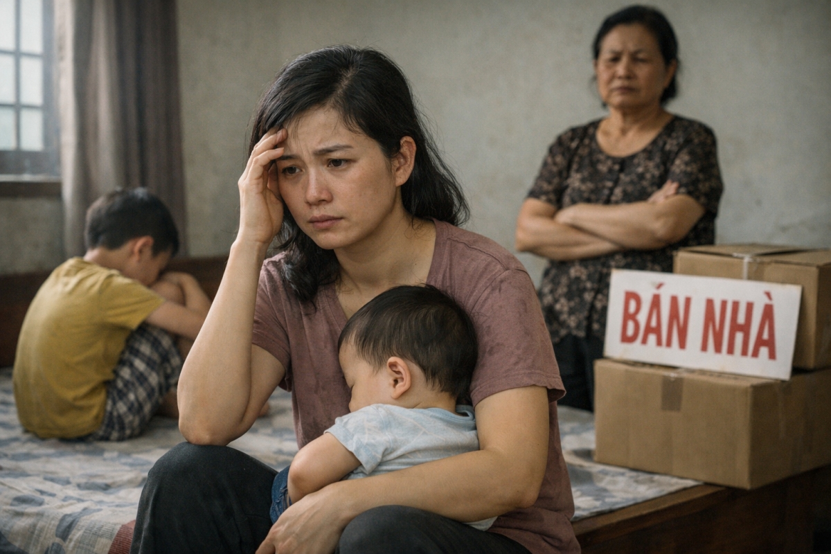 Mẹ chồng đ&ograve;i b&aacute;n nh&agrave; sau khi chồng t&ocirc;i qua đời - Ảnh 1.