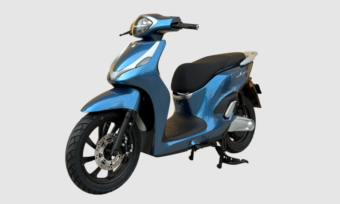 Trải nghiệm xe m&aacute;y điện gi&aacute; 27 , 69 triệu đồng với thiết kế đẹp v&agrave; động cơ mạnh mẽ - Ảnh 3.