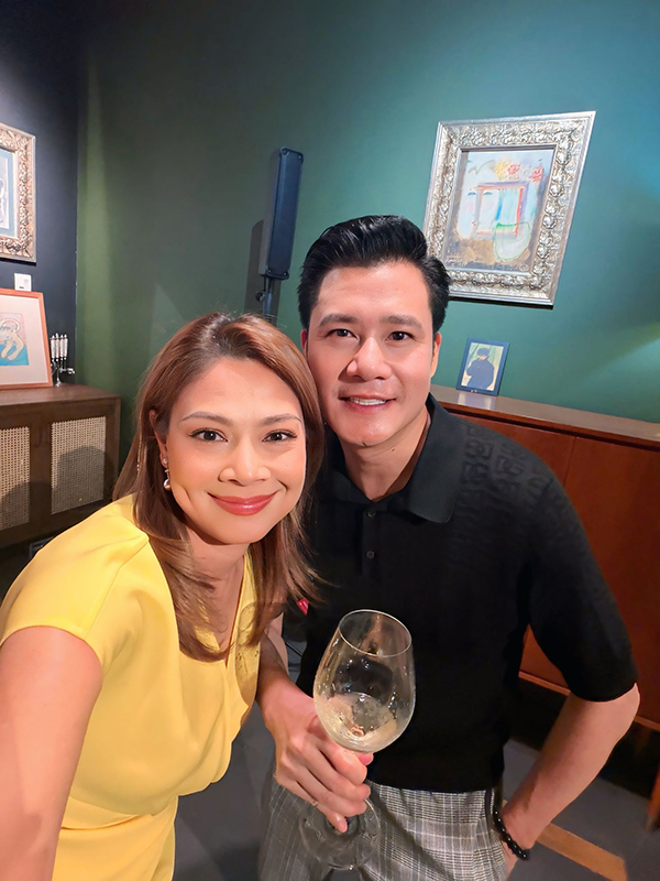 Thanh Thảo về Việt Nam dự tiệc ở biệt thự 400m2 của Quang Dũng - Ảnh 2.