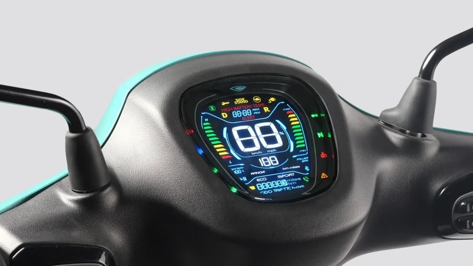 Xe m&aacute;y điện gi&aacute; 23 triệu đồng với thiết kế sang trọng , vượt trội hơn Honda Vision - Ảnh 5.