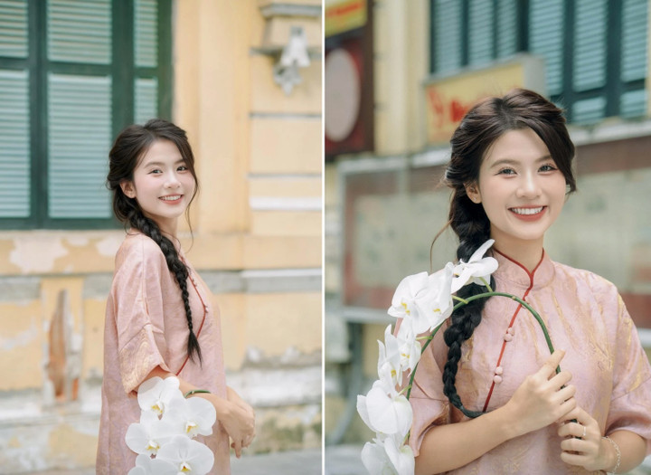 Vẻ ngọt ng&agrave;o của diễn vi&ecirc;n sinh năm 2001 đ&oacute;ng c&ugrave;ng l&uacute;c 2 phim giờ v&agrave;ng VTV - Ảnh 7.