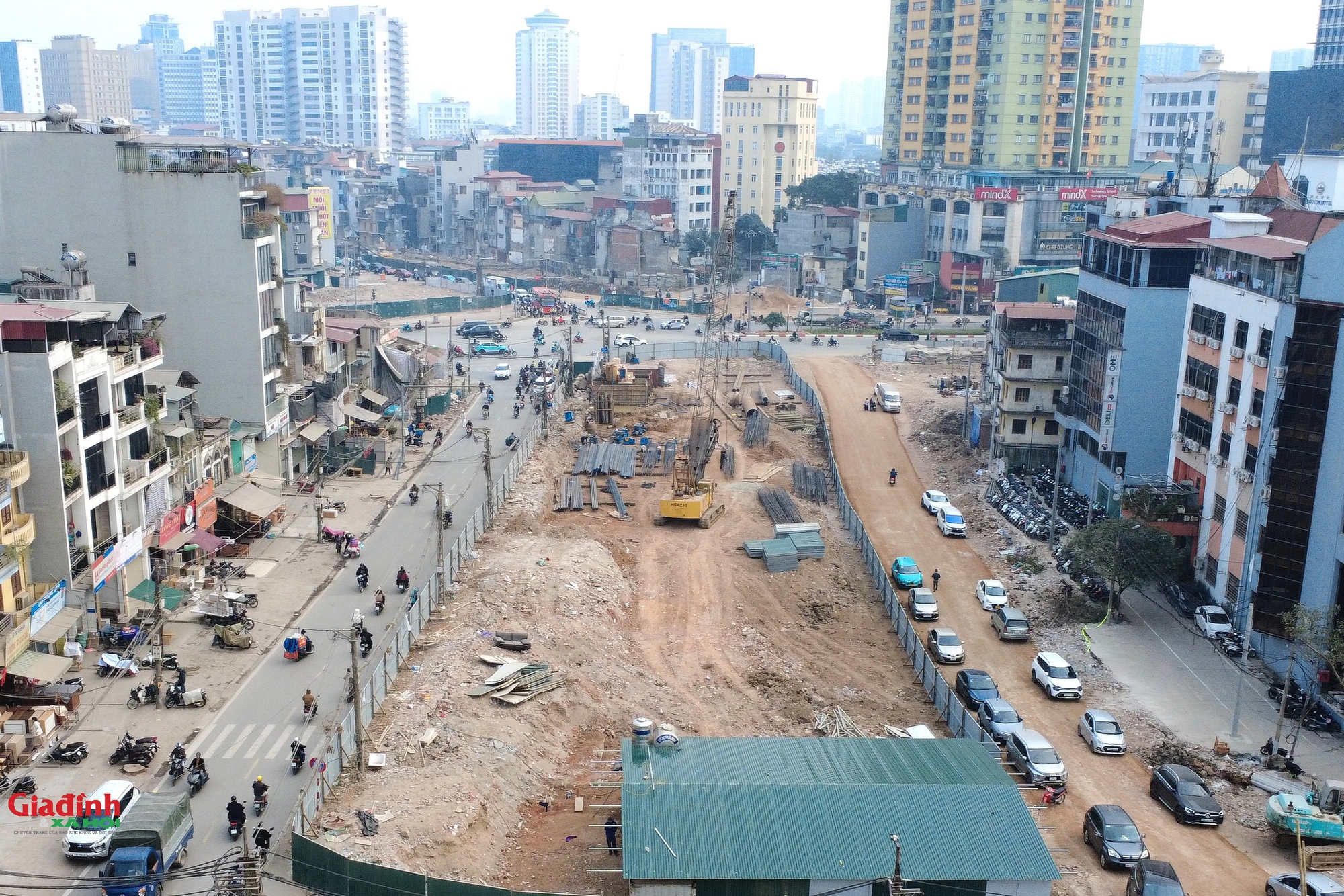 H&agrave; Nội cấm &ocirc; t&ocirc; đường La Th&agrave;nh - Voi Phục từ 25 / 1 Để thi c&ocirc;ng V&agrave;nh đai 1 - Ảnh 1.